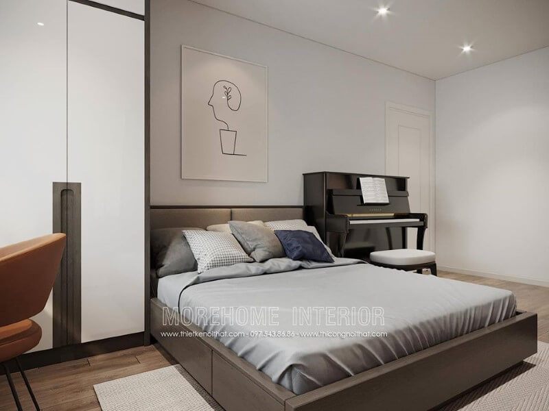 Không gian chung cư nhỏ cần được trang trí theo phong cách hiện đại.